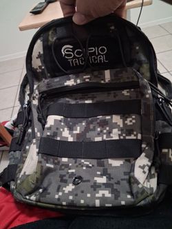 Scipio Tactical Digital Camo Backpack