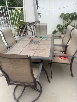 Patio set