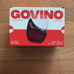 Govino Plastic Wine Glasses Set Of 2 