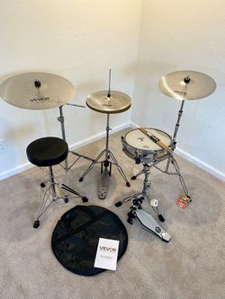  Complete drum hardware & quiet cymbal set up new quiet cymbals Remo Touchmaster 13” piccolo snare pdp hihat stands new throne $275 cash. . 2401 N. Eu