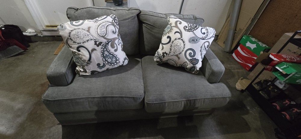 New Grey Couch