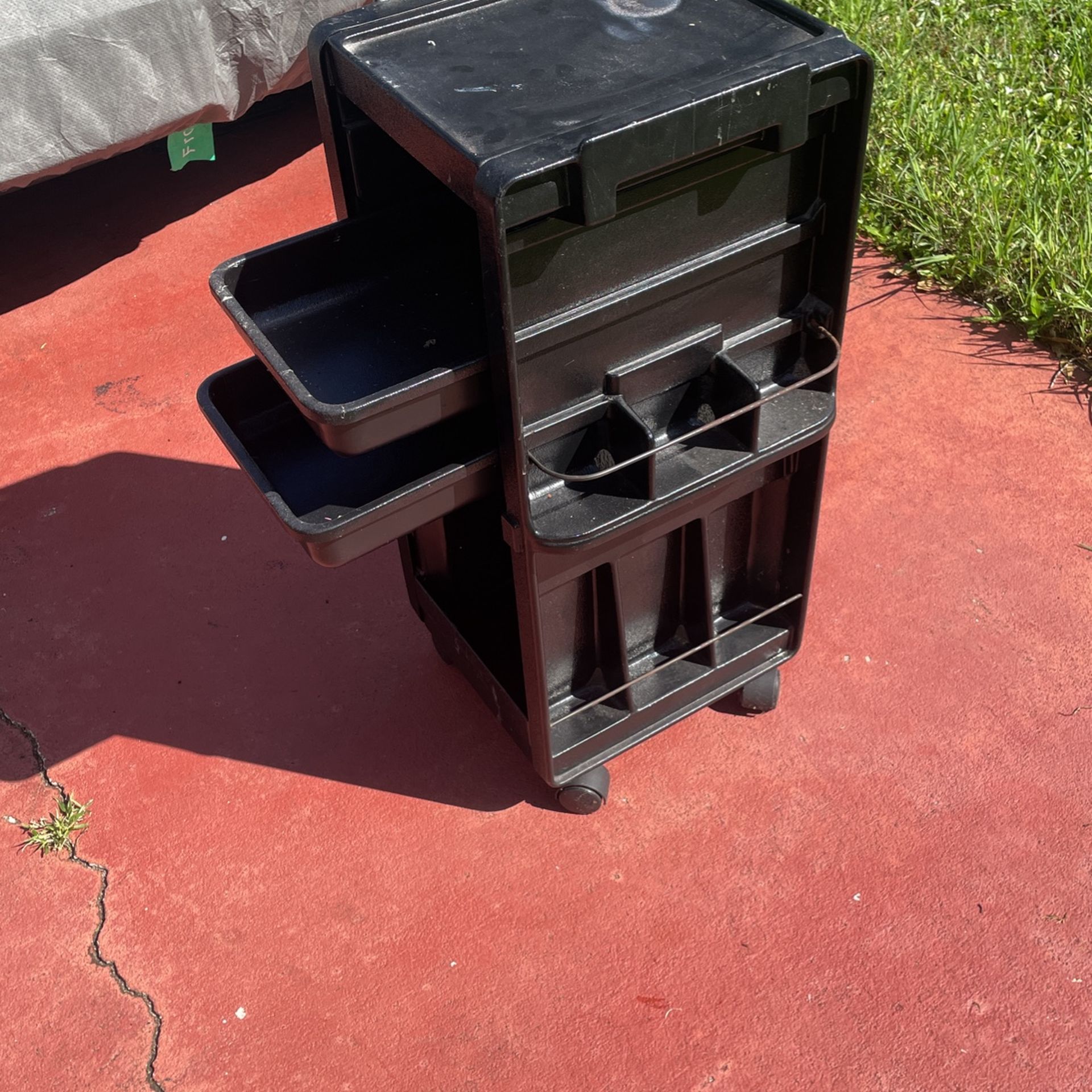 Rolling Salon Utility Cart