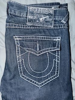 Size 36x32 True Religion Men’s Navy Pants