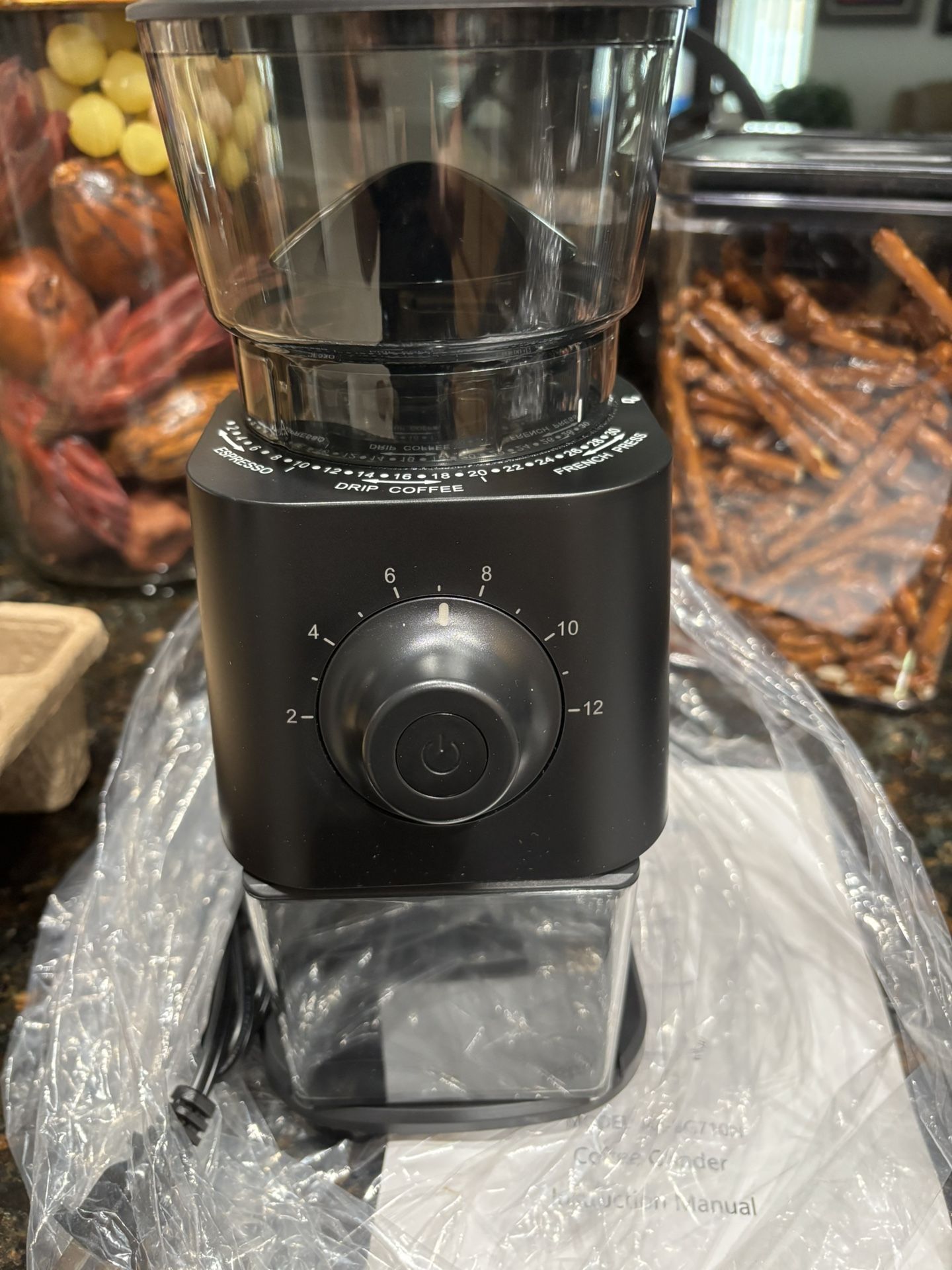 New coffee grinder conical burr coffee bean grinder by Ollygrin. 30 settings