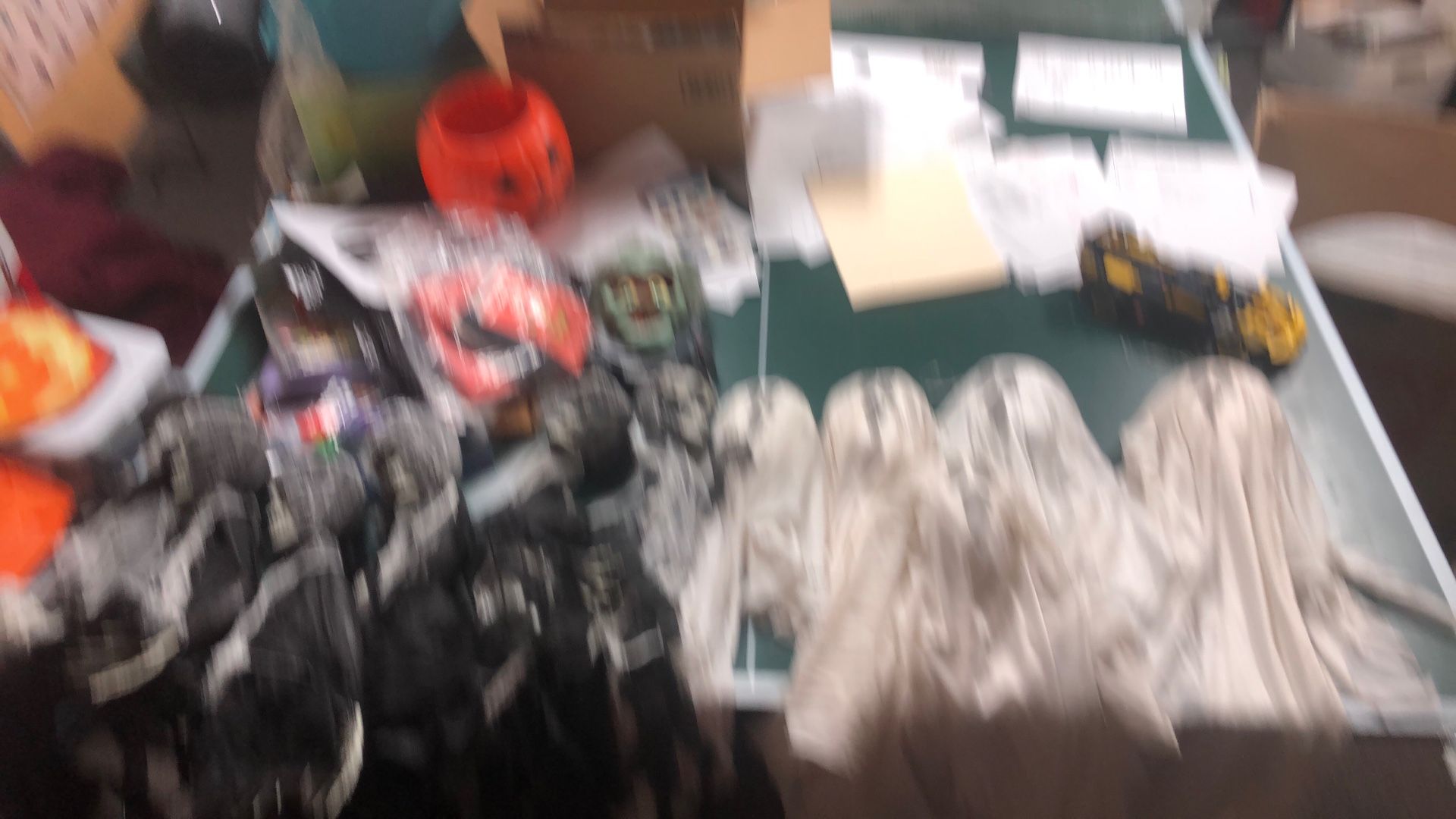 Hanging Ghost And Skeletons