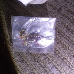 Vintage Pitbull Lapel Pin 