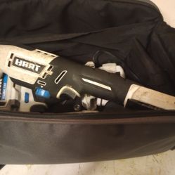 1/2 impact wrench,/ 3/8 ratchet/ with cut off tool battery and charger 