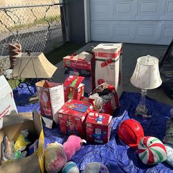 I have lot of Christmas de oration includes Christmas tree everything $70