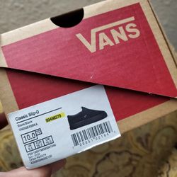 Black Vans Size 10 Toddler 