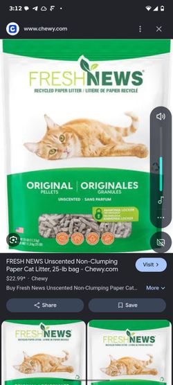 Cat litter