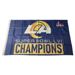 Los Angeles Rams Super Bowl Champions LVI 3×5 FT Flag