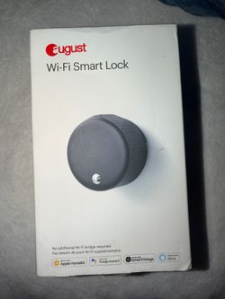Smart August lock/Home Improvement, Smart Home, Security,