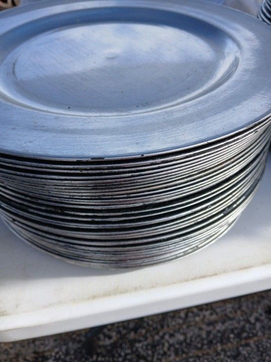 Silver Charger Plates