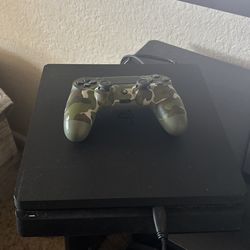 PS4 With a controller