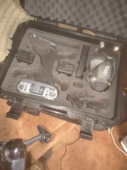 Dgi fpv drone combo set with hard case