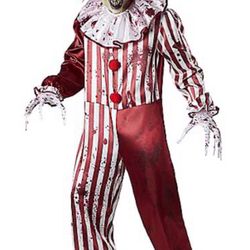 Adult Creepy Clown Costume