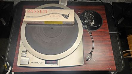 Technics SP-15 Turntable w SH15B2 plinth and SME 3009 mk3 ToneArm