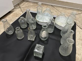 Vintage Glass Bottle Collection