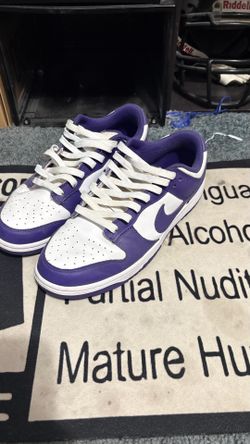 court purple dunks