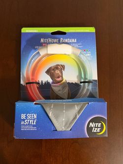 NiteHowl Bandana Rechargeable LED Safety Necklace