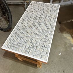 Tile Topped Coffee Table