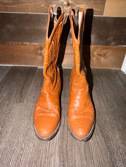 Ostrich boots