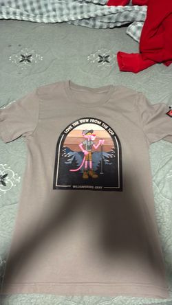 Pink Panther Graphic Tee – Williamsburg Gray