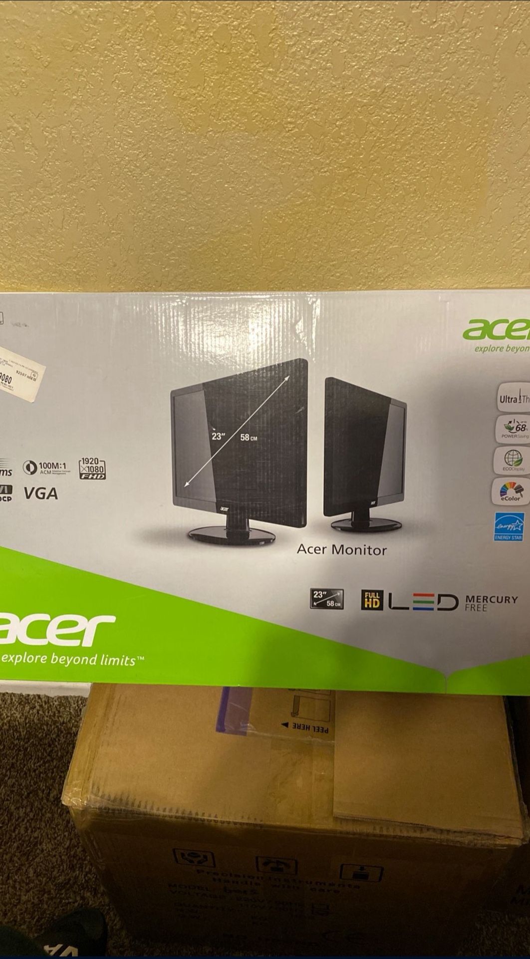 Acer 23” LED Monitor