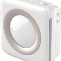 Coway Airmega AP-1512HH(W) True HEPA Purifier with Air Quality Monitoring, Auto, Timer, Filter Indicator, and Eco Mode, 16.8 x 18.3 x 9.7, White