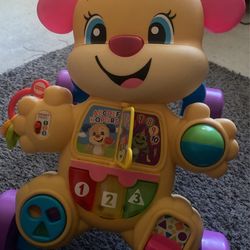 Fisher-Price Laugh & Learn Smart Stages Learn with Puppy Walker Baby &  Toddler Toy