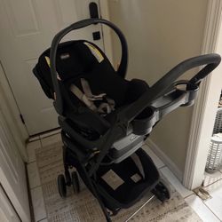 Car Seat, Base And Catty 