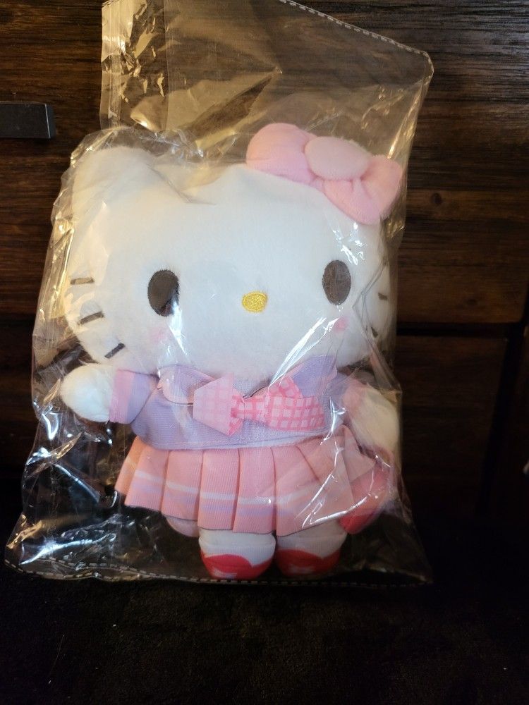 Hello Kitty Schoolgirl Plush