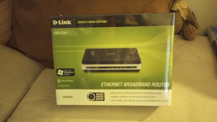 D- Link Ethernet Router EBR-2310