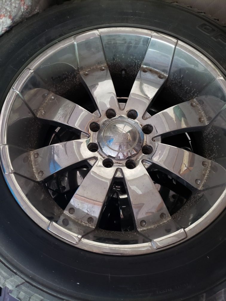 22" Chrome rims