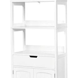 White Storage Shelf 48"x24"