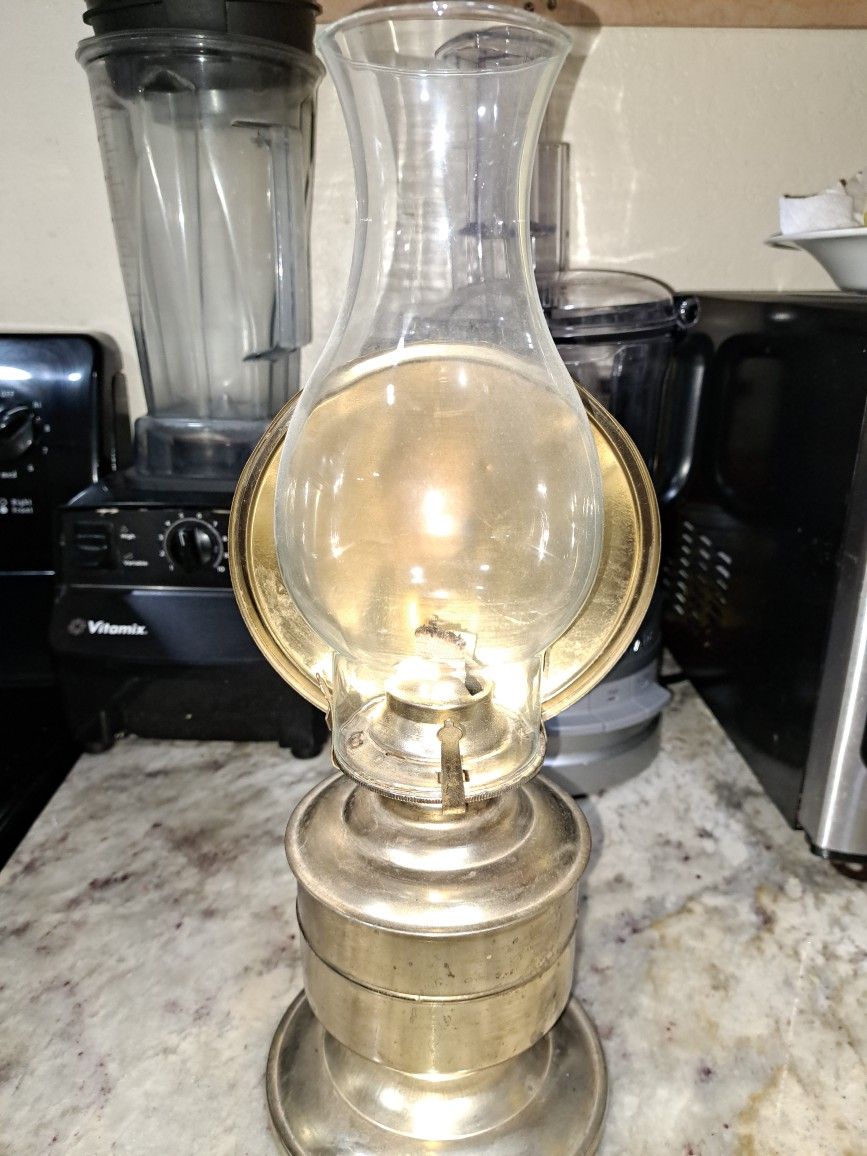 Vintage Wick Lamp,$5.00