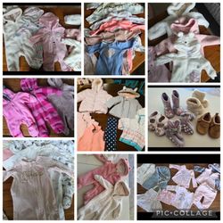 Baby Clothing And Lots Of Baby Items,  Baby Sit Me Up Chairs,Baby Carier,rocker,Baby Formula Dispenser, 