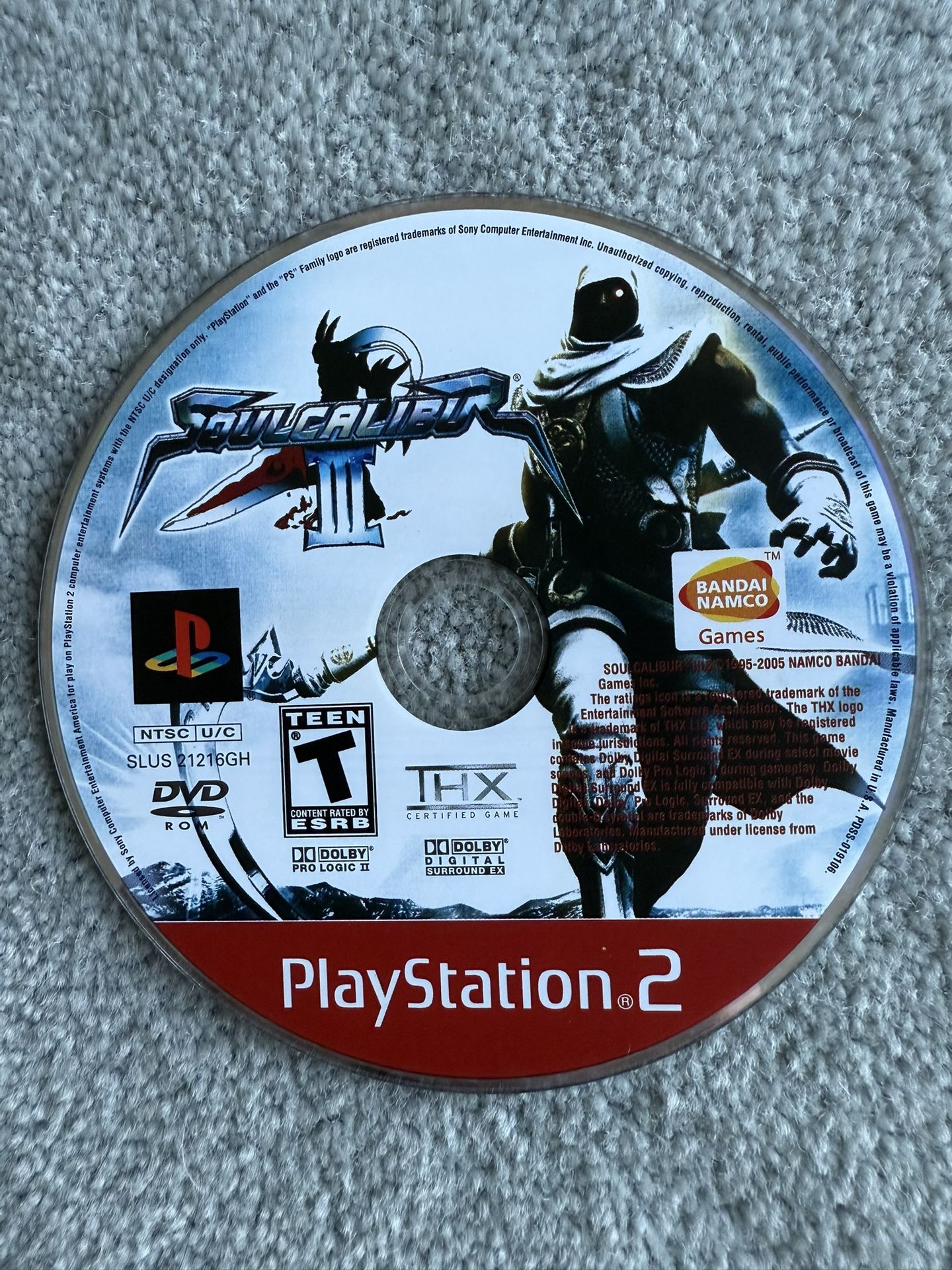 ***NO TRADES!!!*** Soul Calibur III Greatest Hits (PlayStation 2) ***flawless disk***