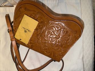 Patricia Nash light brown leather