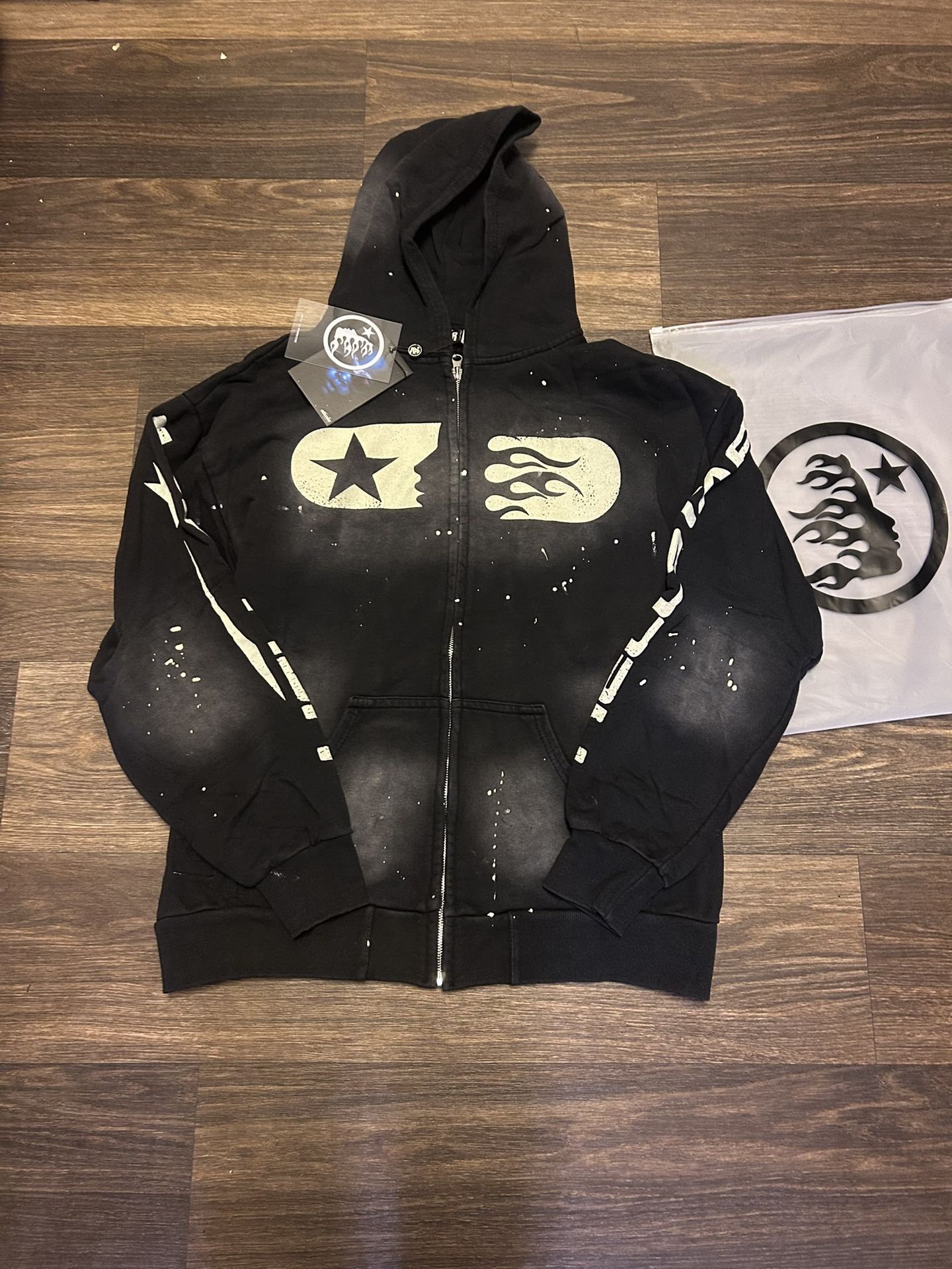 Hellstar Zip up Hoodie