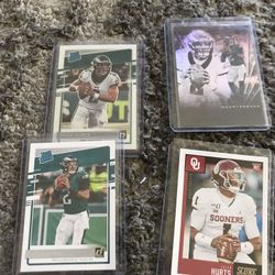 Jalen Hurts Football Rookie Card