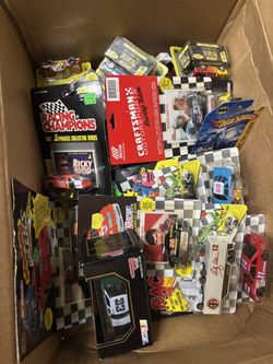 Box Of Vintage Cars