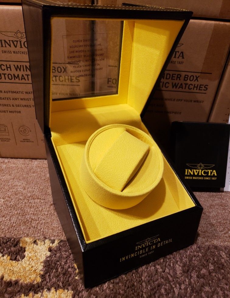 Invicta Automatic Watch Winder A/C Battery Power New