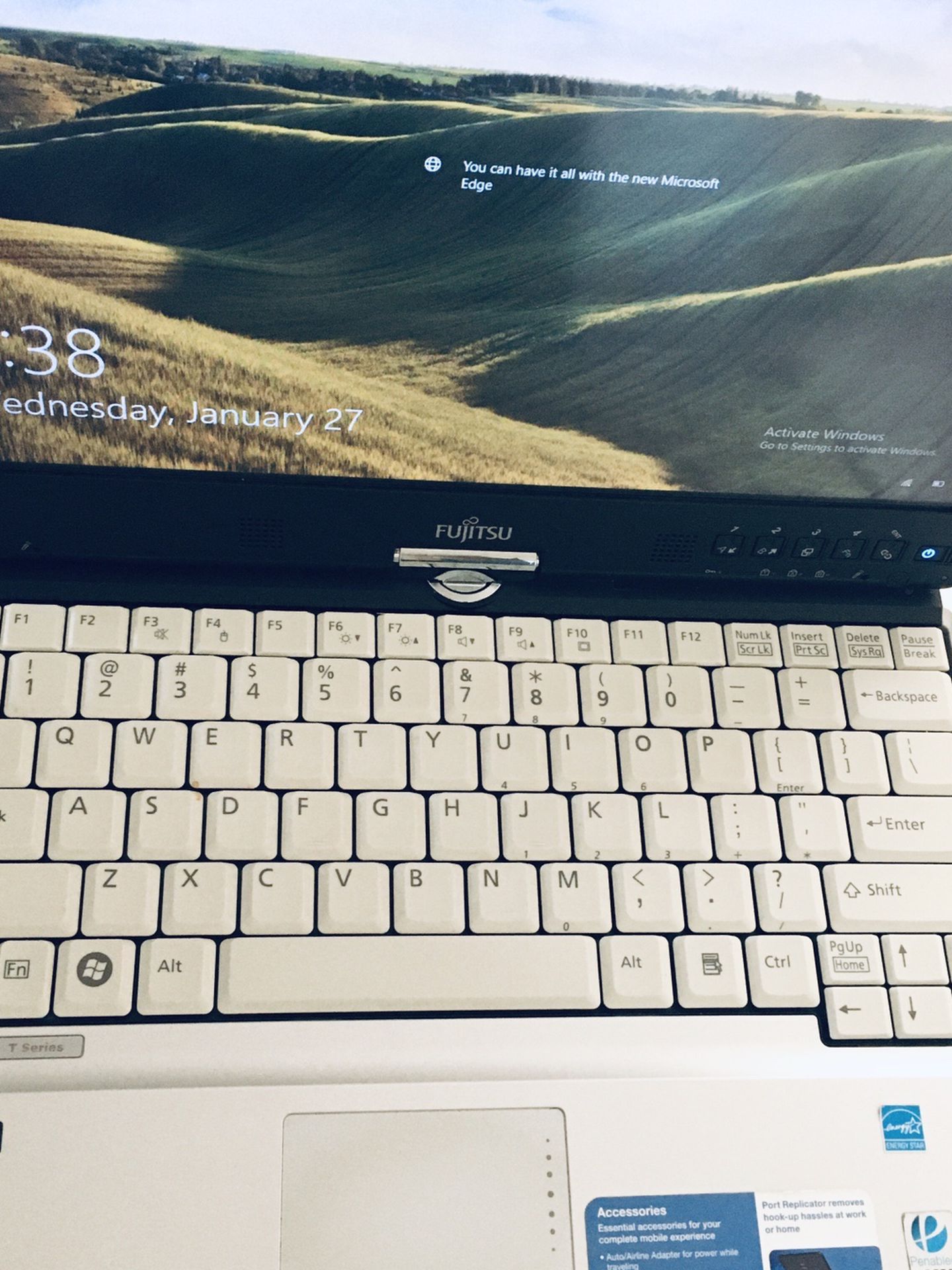 Laptop Windows 10, 128GB SSD, Webcam, Fujitsu Lifebook
