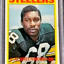 1972 Topps L.C. Greenwood Rookie Card 