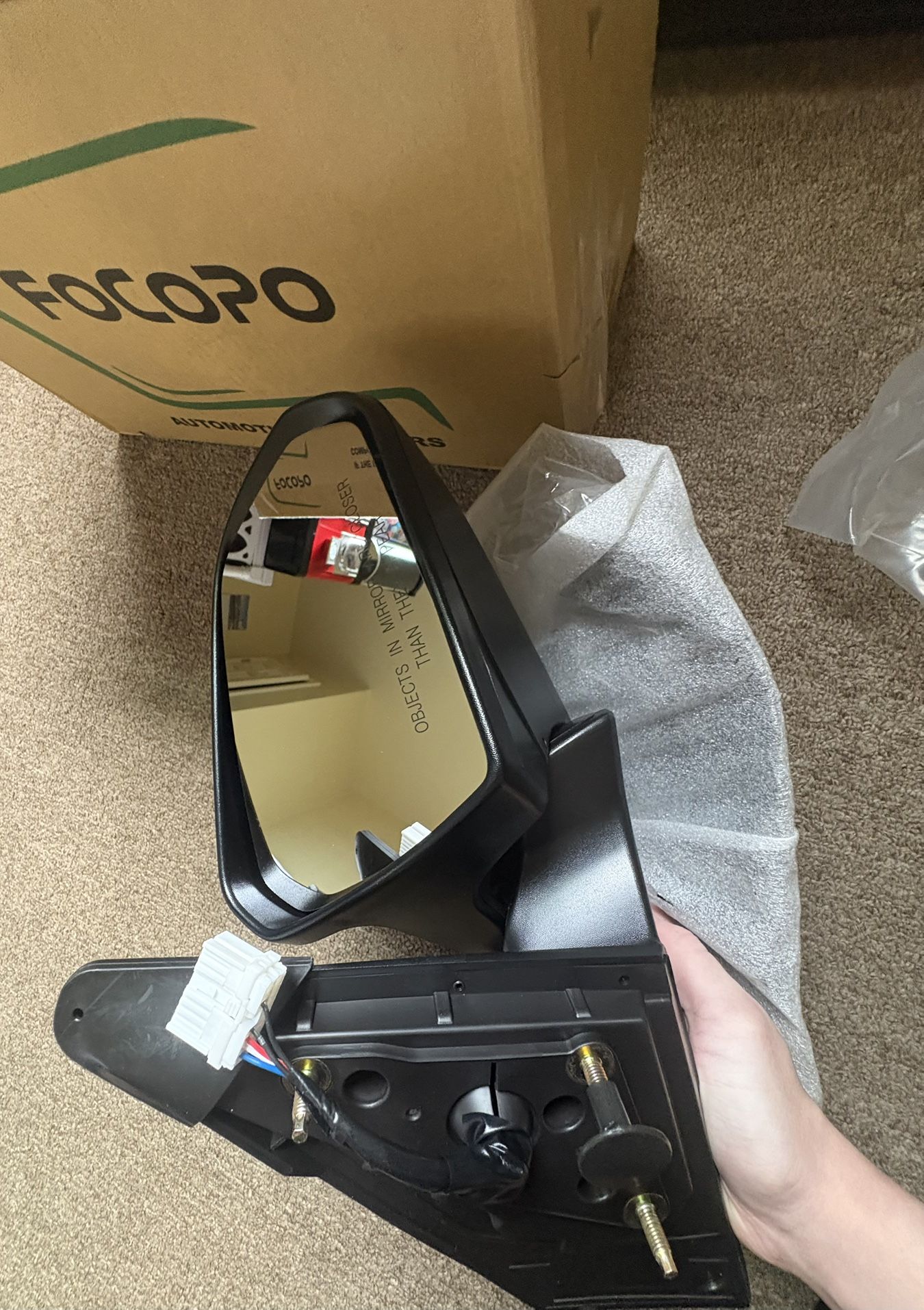 2015-2017 Hunydai Sonata Passenger Mirror