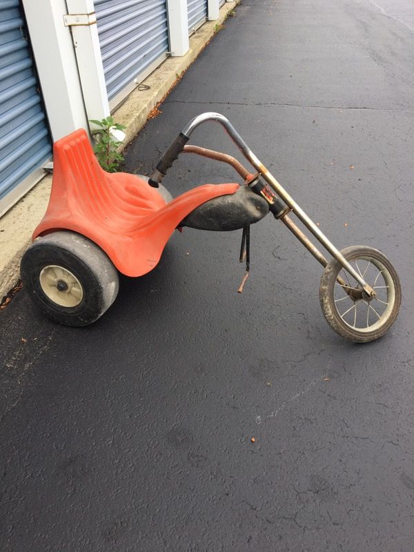 AMF VINTAGE 1970's CHOPPER HARLEY TRIKE KIDS TRICYCLE RARE!!