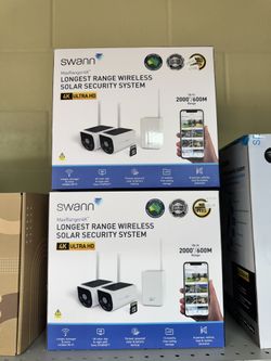 SWann Max Ranger 4K Longest Range, Wireless Solar Security System Sale Sale Wow Only $299 