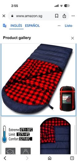 Pallygo sleeping bag para frio