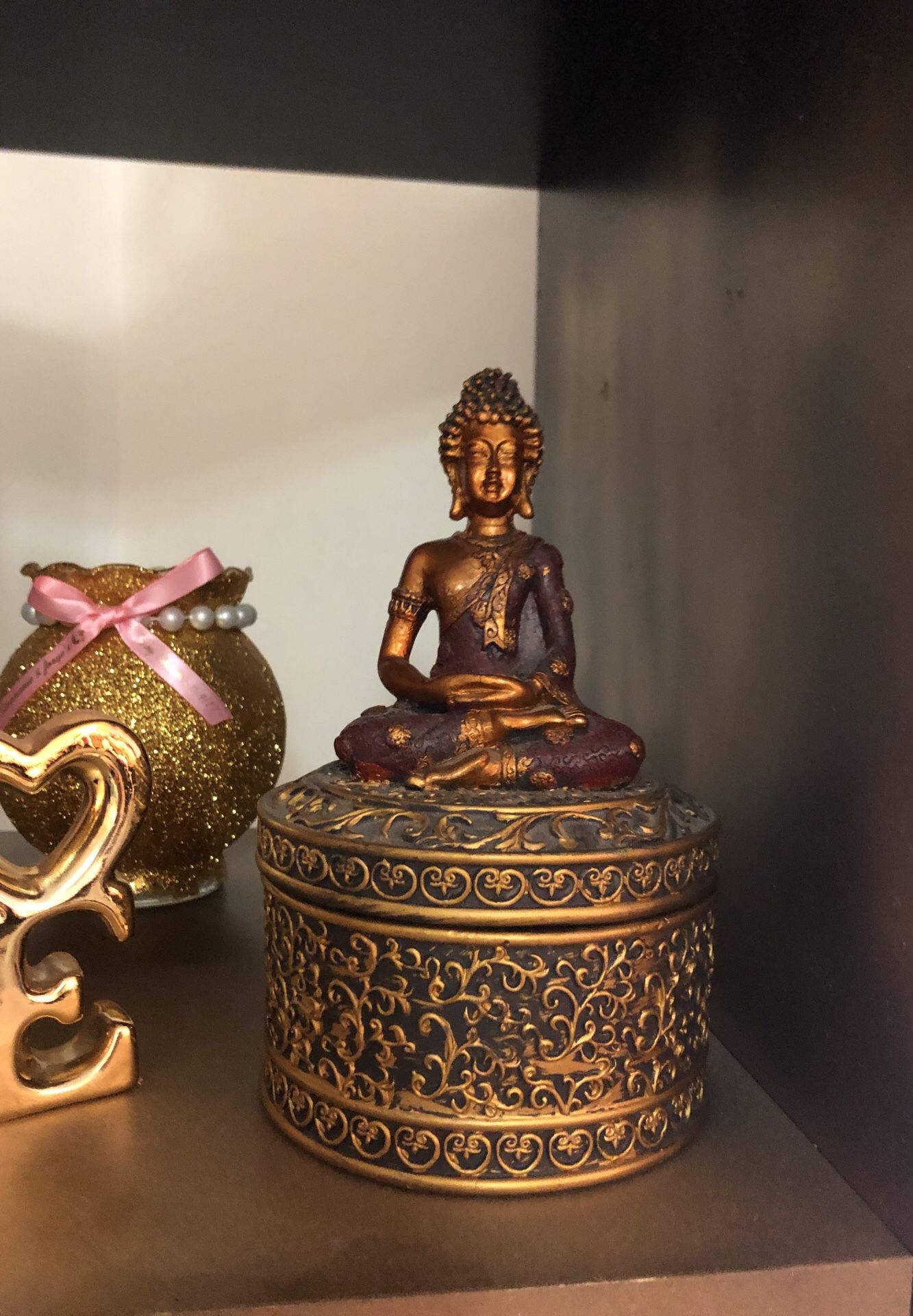 Buddha goddess jewelry holder $8